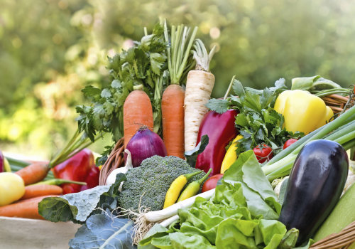 Which vegetables are high in vitamins?
